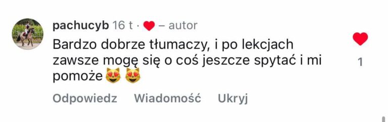Opinia ucznia