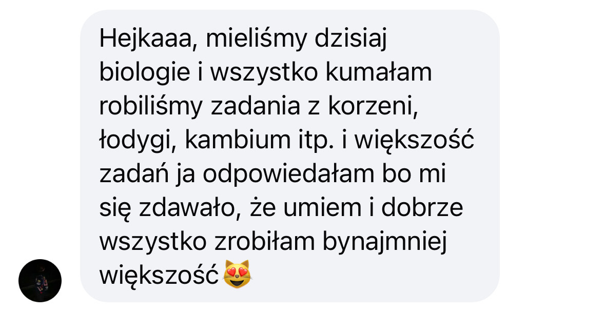 Opinia ucznia