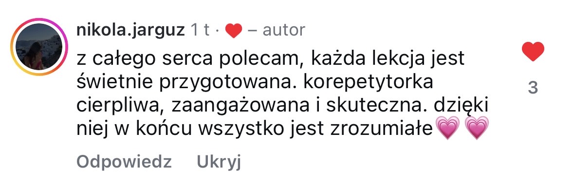 Opinia ucznia